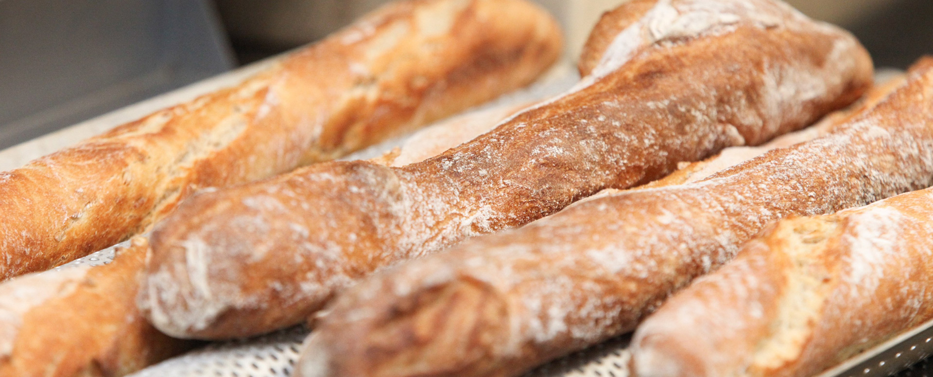 Padelle di baguette in alluminio